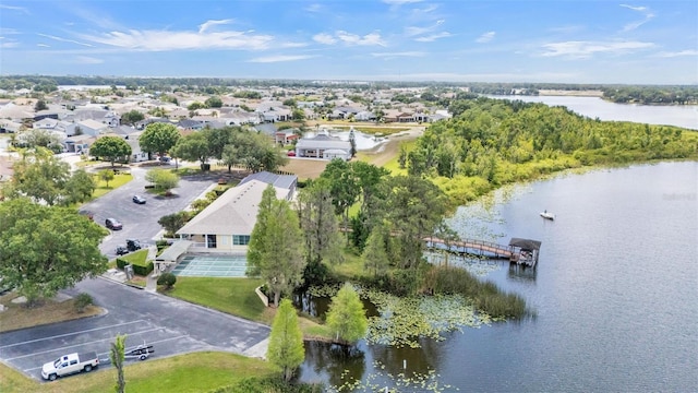 1062 Rally Dr, Polk City, FL 33868 - aerial view featuring a water view