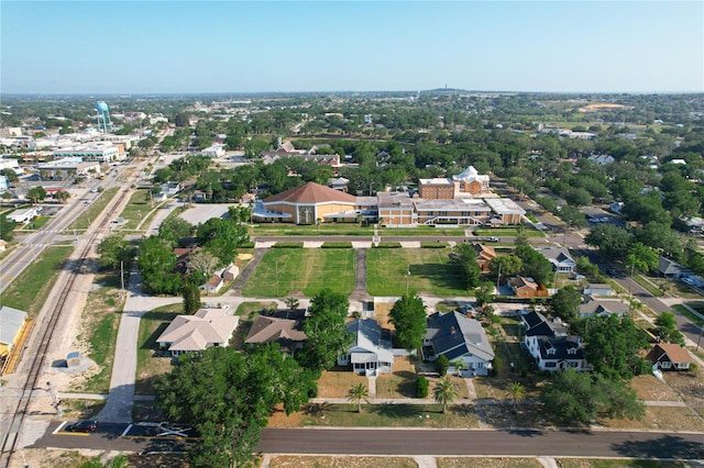 drone / aerial view featuring a residential view