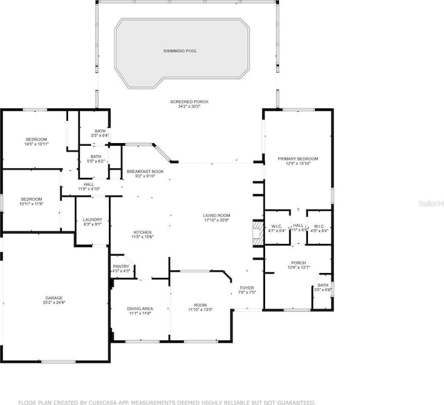 12301 Jim Edwards Rd, Haines City, FL 33844 - property floor plan