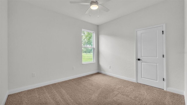 505 Shanklin Ave, Bartow, FL 33830 - unfurnished room with carpet and a ceiling fan