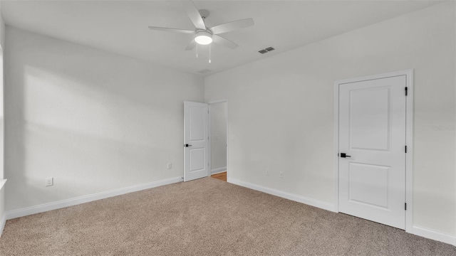 505 Shanklin Ave, Bartow, FL 33830 - carpeted empty room with a ceiling fan and baseboards