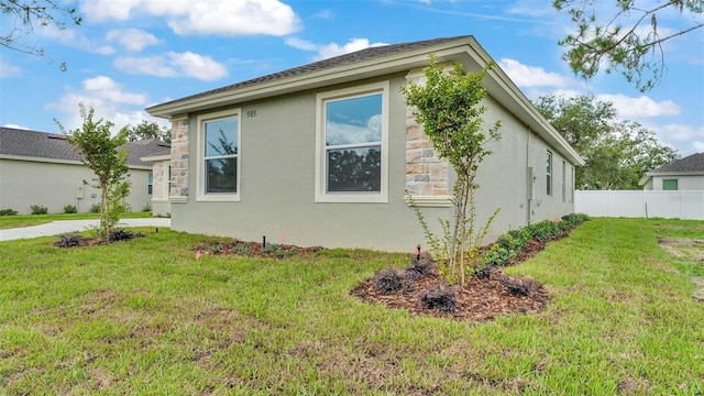 505 Shanklin Ave, Bartow, FL 33830 - view of home's exterior with stucco siding and stone siding