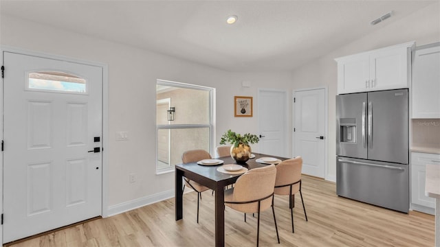 803 Allison Pl, Bartow, FL 33830 - dining area featuring light wood finished floors and baseboards