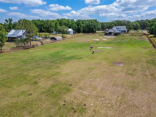 9004 Selph Rd, Lakeland, FL 33810 - view of yard featuring fence and a rural view
