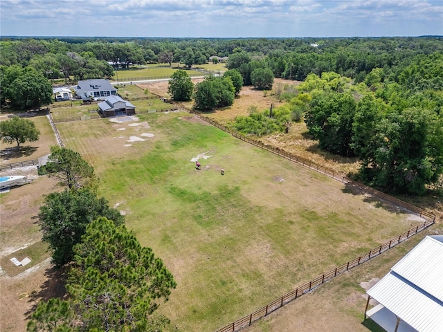 9004 Selph Rd, Lakeland, FL 33810 - birds eye view of property featuring a rural view