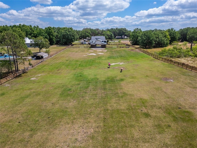 9004 Selph Rd, Lakeland, FL 33810 - birds eye view of property with a rural view