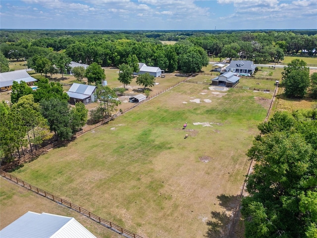 9004 Selph Rd, Lakeland, FL 33810 - birds eye view of property with a rural view