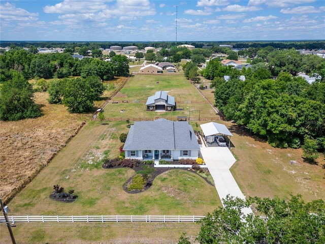 9004 Selph Rd, Lakeland, FL 33810 - drone / aerial view with a rural view