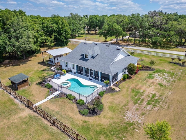 9004 Selph Rd, Lakeland, FL 33810 - birds eye view of property