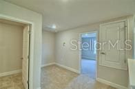 hall with baseboards