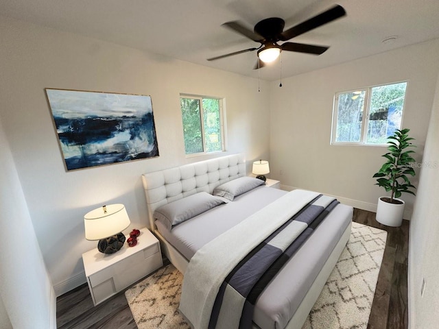 2527 Dons Pl, Lakeland, FL 33801 - bedroom featuring multiple windows, wood finished floors, and baseboards