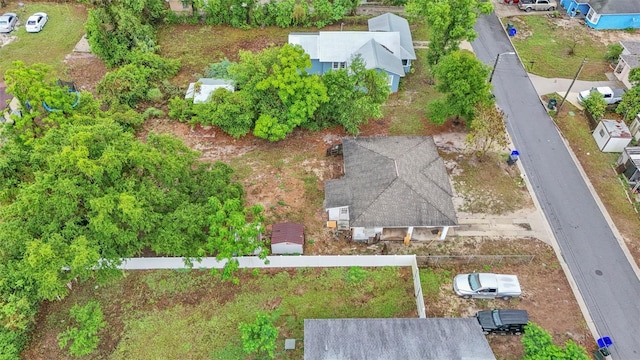 aerial view of residential area