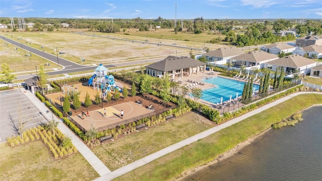 aerial view