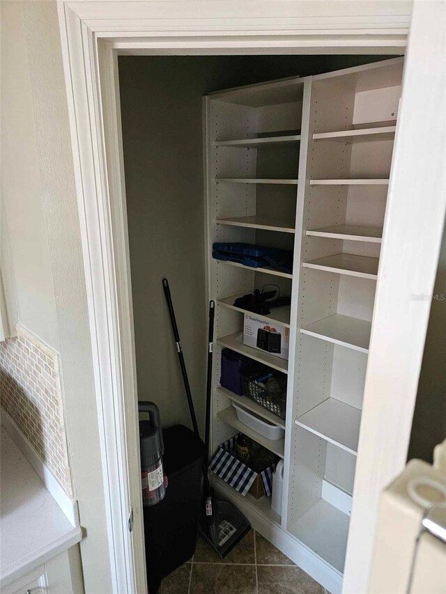 view of closet