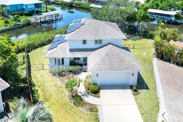 4116 4th Ave NE, Bradenton, FL 34208 - drone / aerial view with a water view