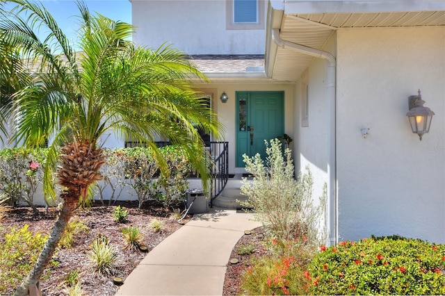 4116 4th Ave NE, Bradenton, FL 34208 - property entrance with stucco siding