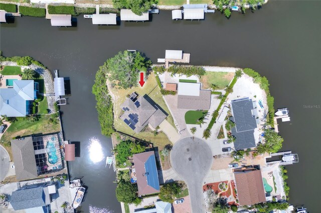 4116 4th Ave NE, Bradenton, FL 34208 - bird's eye view featuring a water view