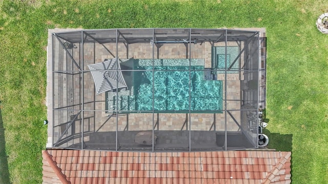 drone / aerial view