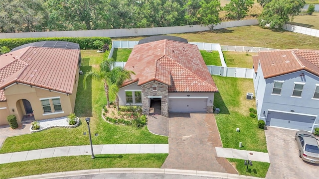 drone / aerial view
