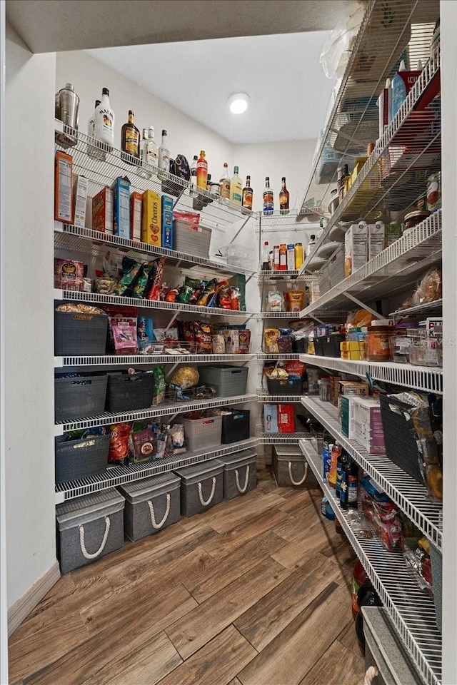 view of pantry