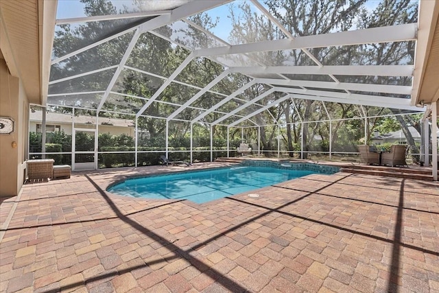 pool featuring a patio