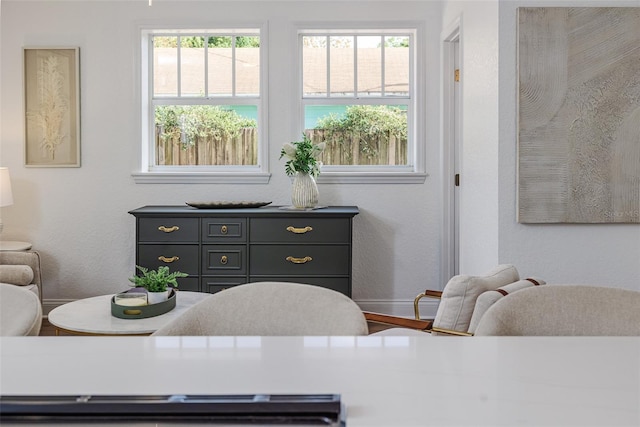 746 Mississippi Ave, Lakeland, FL 33801 - dining area featuring baseboards and a healthy amount of sunlight