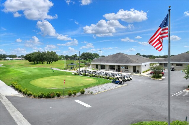 525 Eagle Run, Lakeland, FL 33809 - view of property featuring uncovered parking and view of golf course
