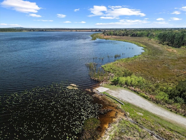 property view of water