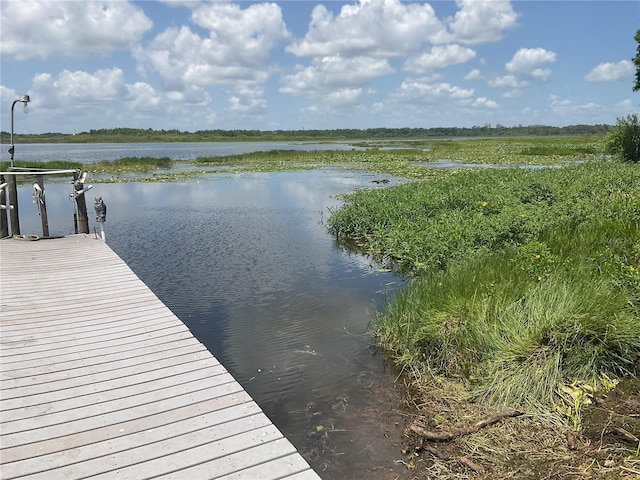 427 Longfellow Blvd, Lakeland, FL 33801 - dock area featuring a water view
