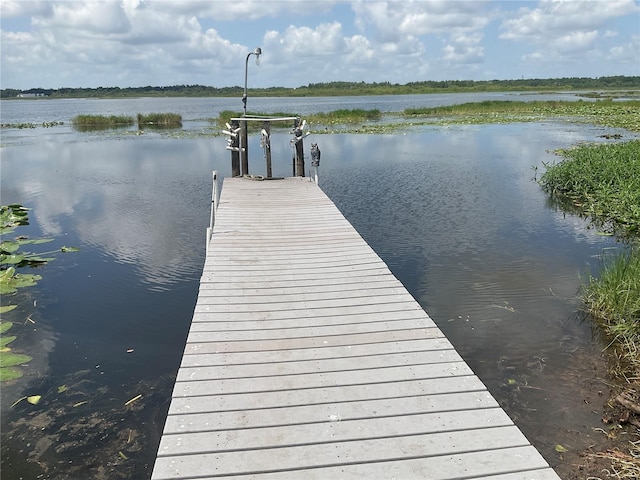 427 Longfellow Blvd, Lakeland, FL 33801 - dock area with a water view