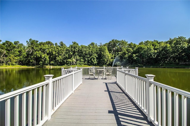 4976 Pleasant Hollow Trl, Lakeland, FL 33811 - view of dock featuring a water view