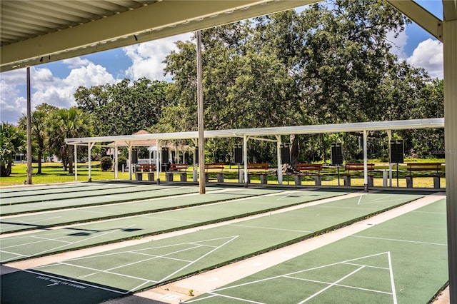 4976 Pleasant Hollow Trl, Lakeland, FL 33811 - view of community featuring shuffleboard
