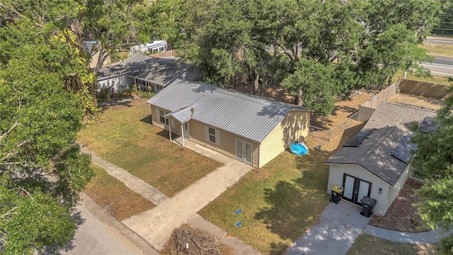 aerial view