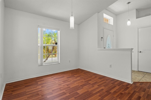 2812 Hickory Ridge Dr, Lakeland, FL 33813 - unfurnished room featuring baseboards and wood finished floors