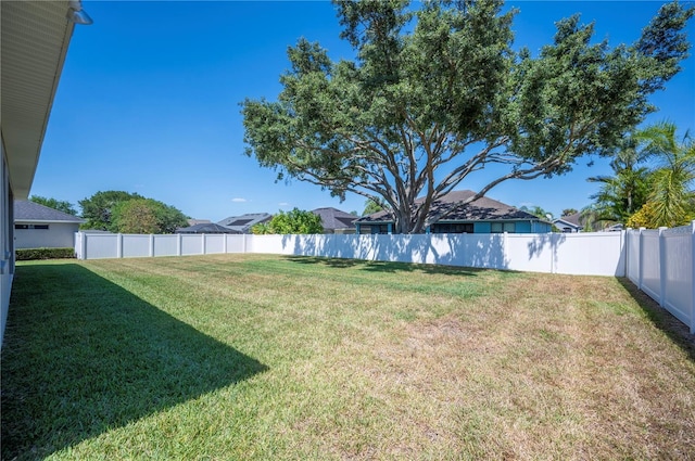 5531 Pebble Beach Dr, Lakeland, FL 33812 - view of yard with a fenced backyard