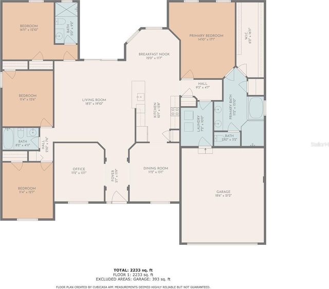 5531 Pebble Beach Dr, Lakeland, FL 33812 - view of layout