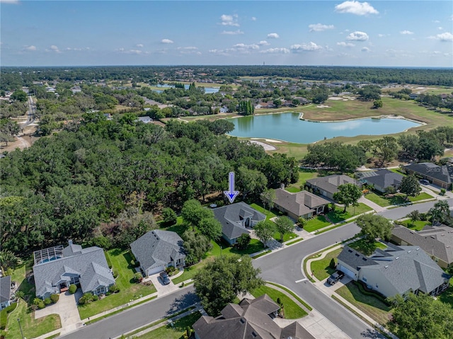800 Osprey Landing Dr, Lakeland, FL 33813 - aerial view of residential area with a nearby body of water