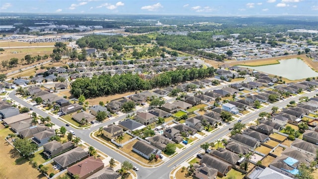 3592 Prescott Loop, Lakeland, FL 33810 - drone / aerial view with a residential view and a water view