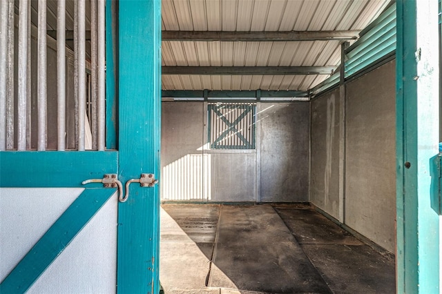 view of stable