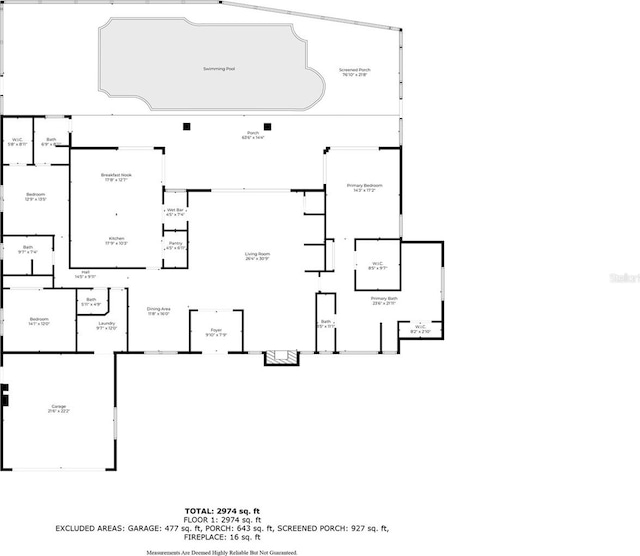 7313 Crape Myrtle Way, Sarasota, FL 34241 - room layout