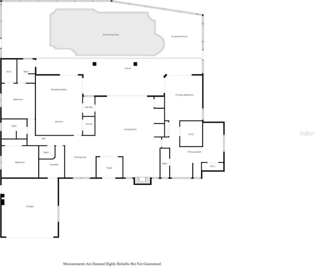 7313 Crape Myrtle Way, Sarasota, FL 34241 - floor plan / room layout