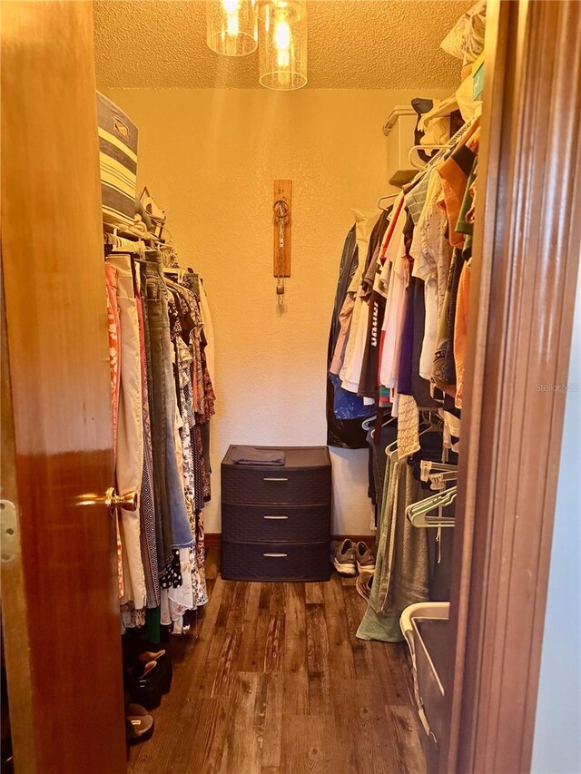 5619 Antler Trl, Lakeland, FL 33811 - spacious closet with wood finished floors