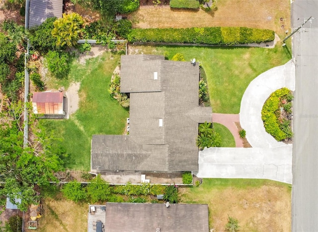 drone / aerial view