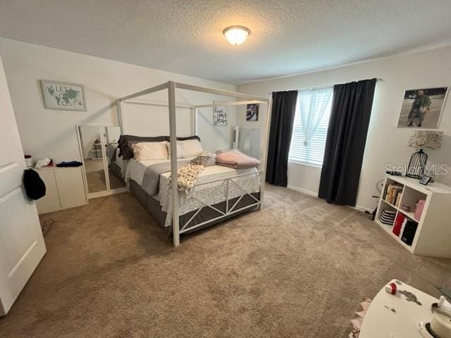 879 Grandin St, Davenport, FL 33837 - carpeted bedroom featuring a textured ceiling