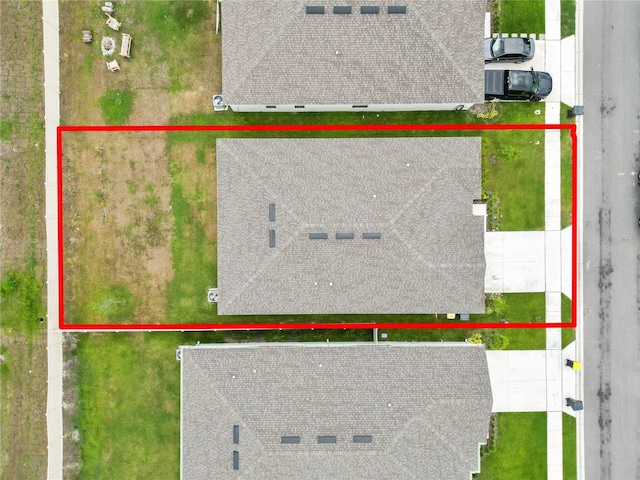 2039 Rosewood Cir, Lakeland, FL 33810 - aerial view of property's location with property boundaries highlighted