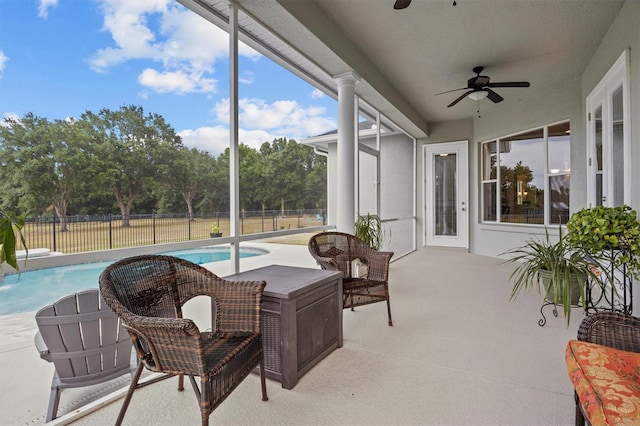 8909 N Campbell Rd, Lakeland, FL 33810 - view of sunroom / solarium