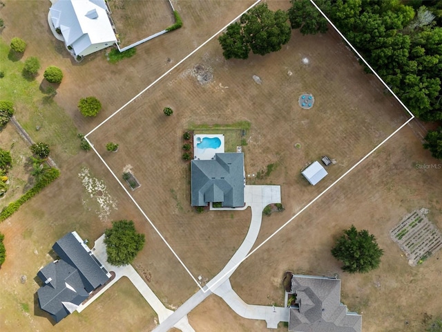 8909 N Campbell Rd, Lakeland, FL 33810 - aerial view of property's location