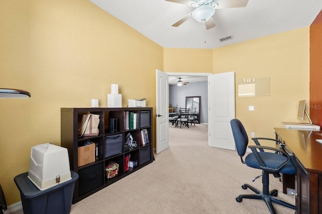 4041 Byrds Crossing Dr, Lakeland, FL 33812 - carpeted office space featuring ceiling fan and baseboards