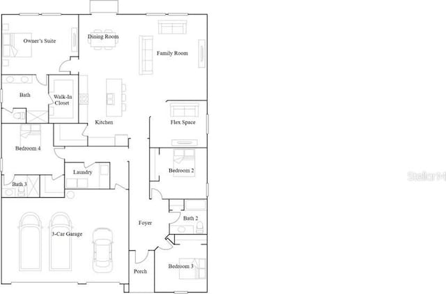 2991 Flying Blackbird Rd, Bartow, FL 33830 - home floor plan