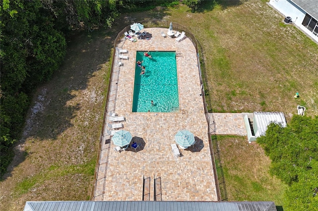 3798 N Chandler Dr, Hernando, FL 34442 - view of subject property featuring a pool area